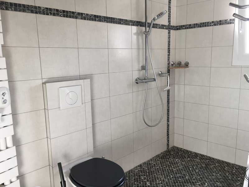 Shower room and wc