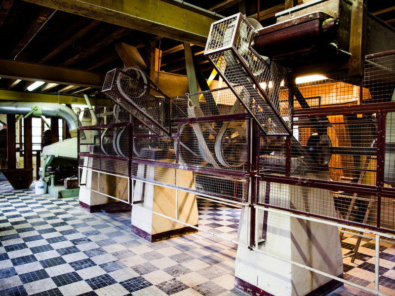 Interior view of the mill