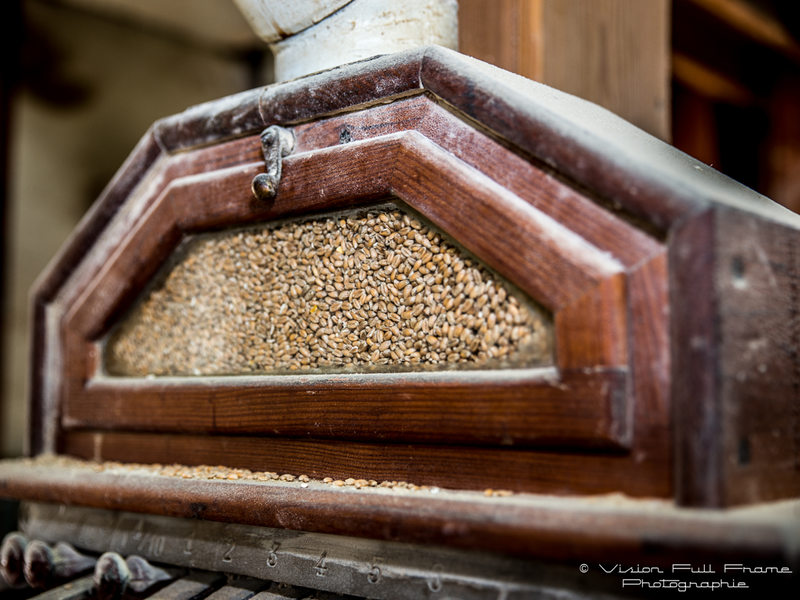 Grain at the mill