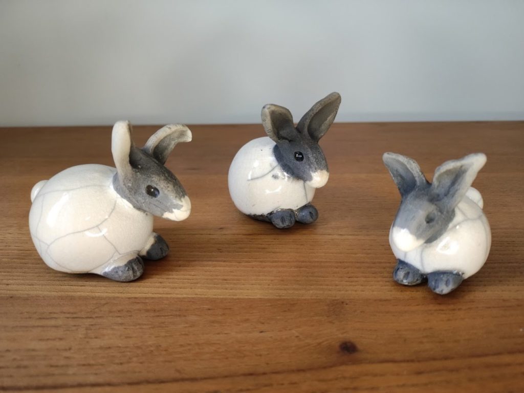 raku rabbits