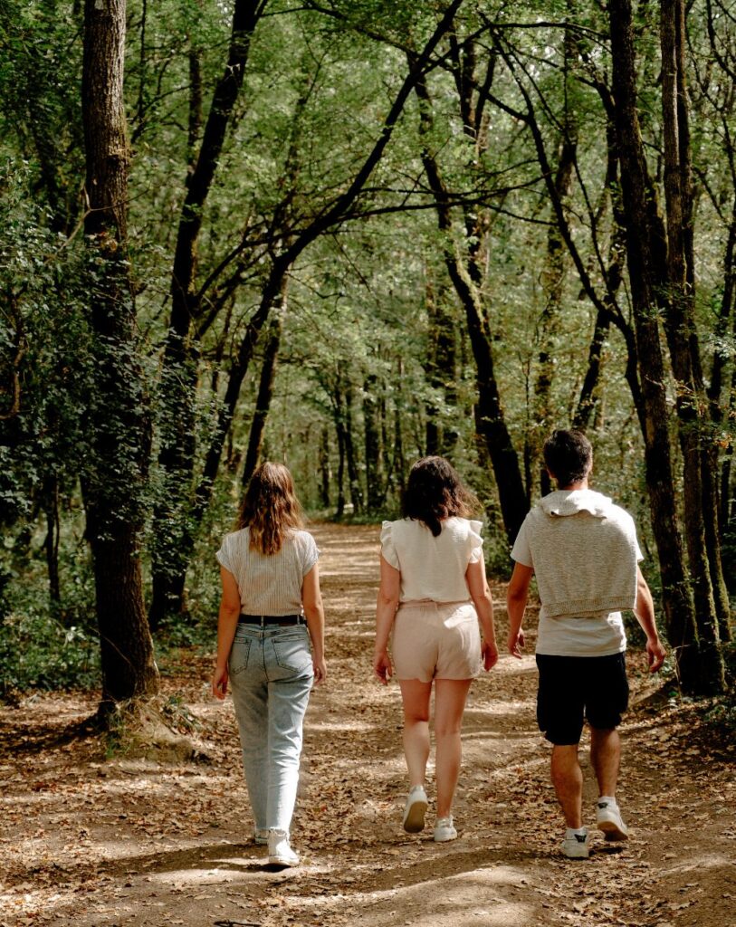 Randonnée en forêt