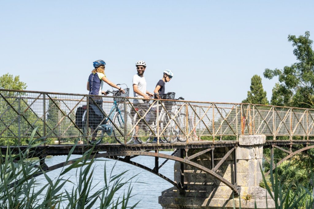 A vélo dans le Marais Poitevin entre la Vélodyssée et la Vélo Francette