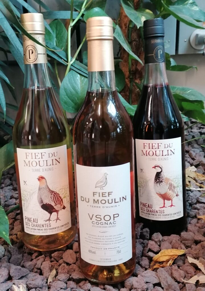 Pineaux et cognac du Fief du Moulin